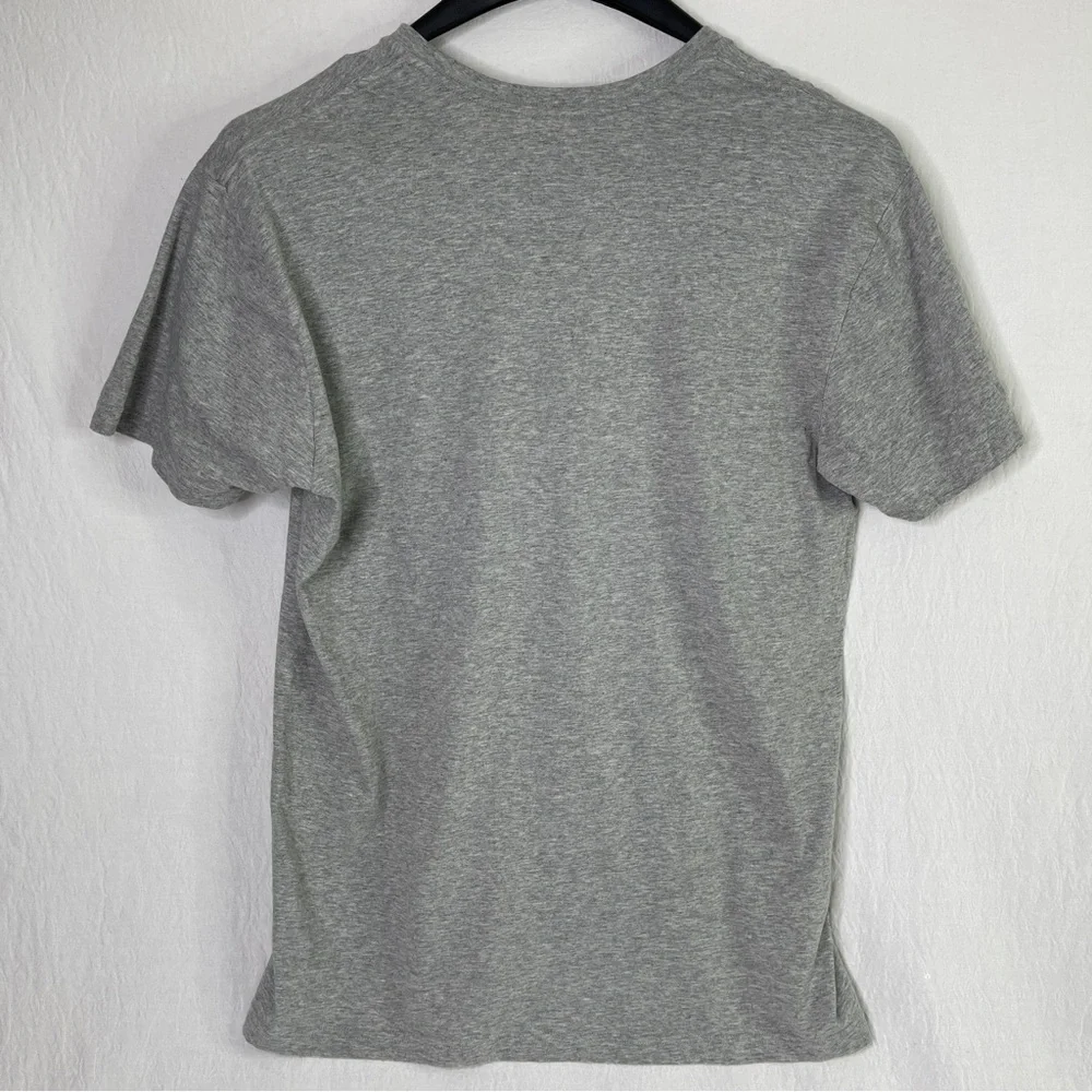 Polo Ralph Lauren Classic Fit Gray Cotton V-Neck Tee Size L